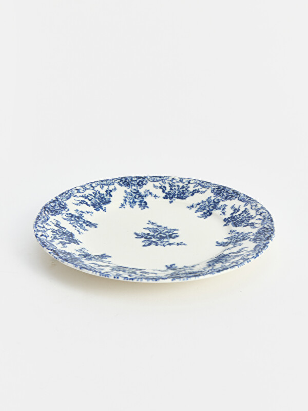 LCW HOME Çiçekli Porselen Pasta Tabağı 19 cm
