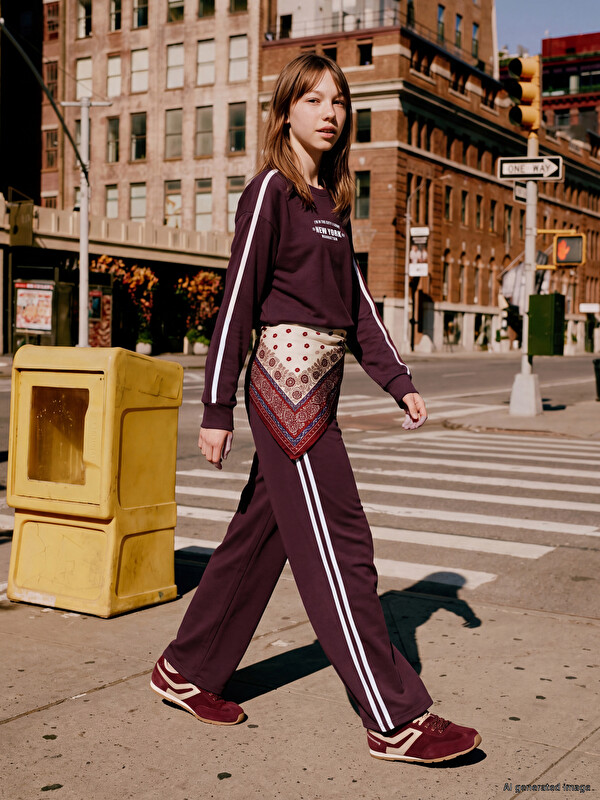 LCW Kids Set i stampuar New York për vajza