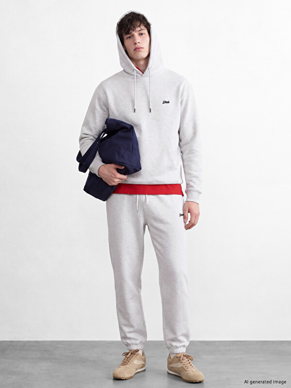 XSIDE Pantallona sportive jogger me prerje të rregullt për burra