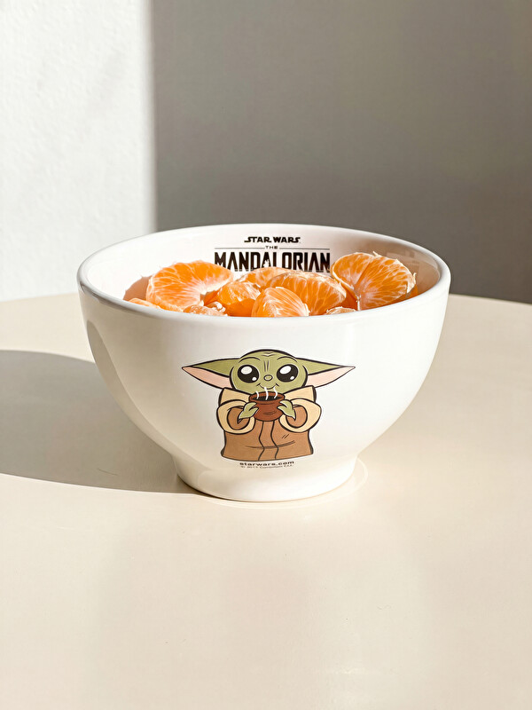 LC WAIKIKI Star Wars The Mandalorian Baskılı Seramik Kase