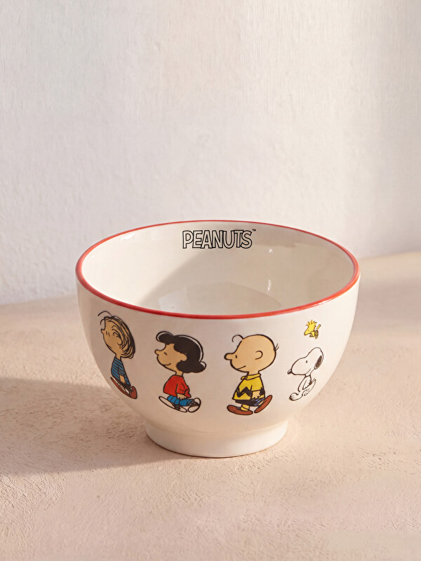 LCW HOME Snoopy Printed Ceramic Bowl