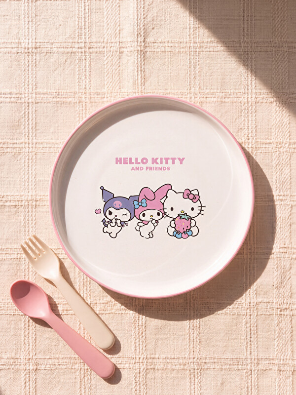 LCW HOME Hello Kitty Baskılı Seramik Pasta Tabağı