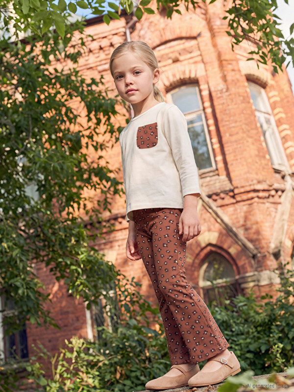 LCW Kids Girls' Leggings Set