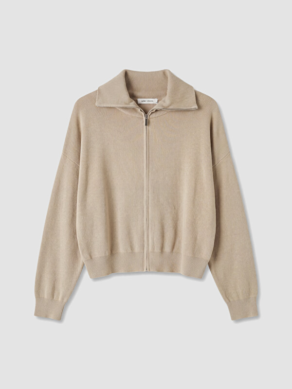LCW Vision Polo Collar Women's Knitwear Cardigan