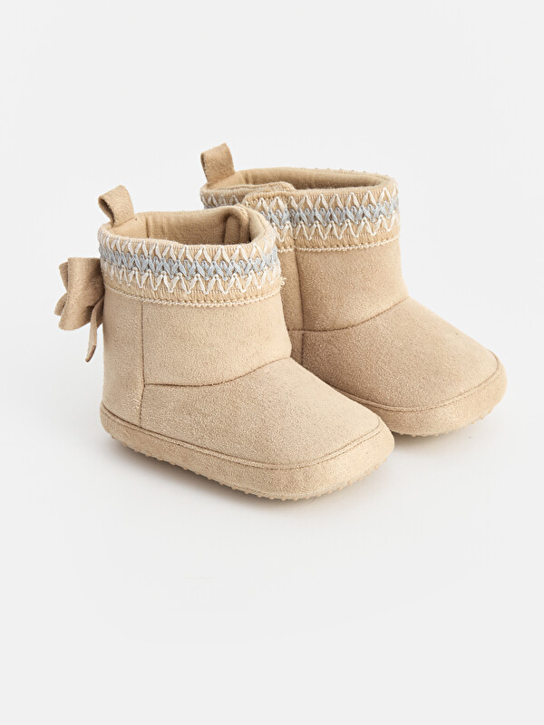 LCW STEPS Baby Girl Beige Pre-Walker Shoes