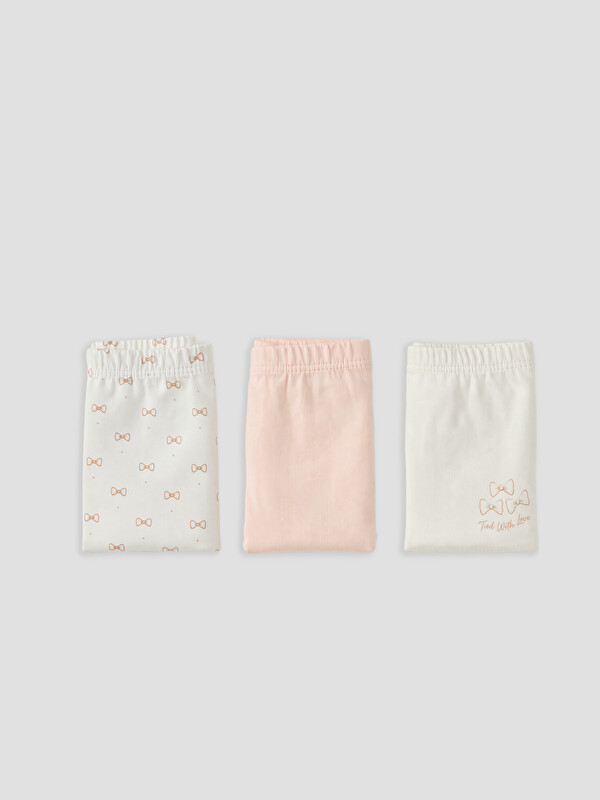 LCW Kids Baskılı Kız Çocuk Boxer 3'lü