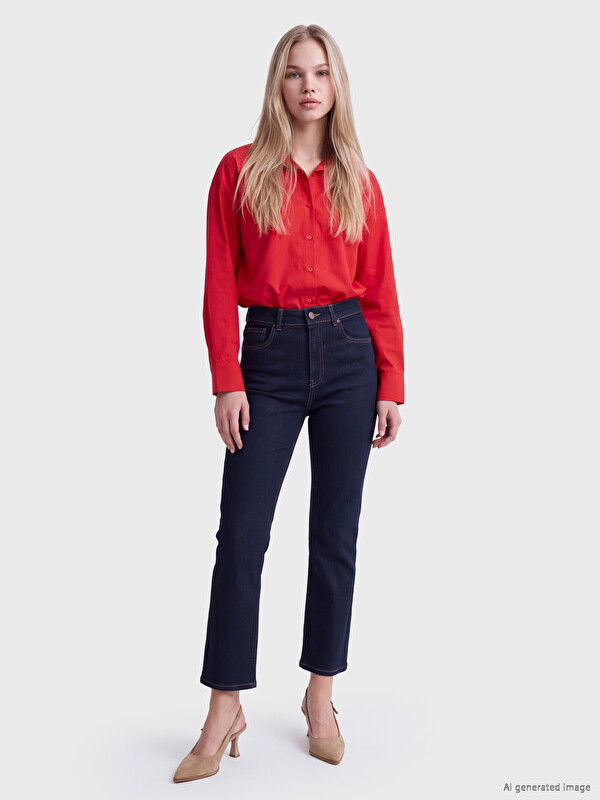 LCW Jeans Flare Fit Kadın Jean Pantolon
