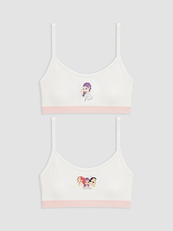 LCW Kids K-pop Demon Hunters Printed Girls' Bustier 2 Pack