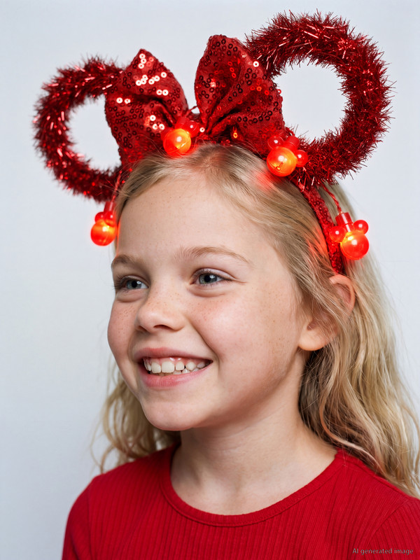 LCW JOY Lighted Minnie Mouse Licensed Girls' Headband