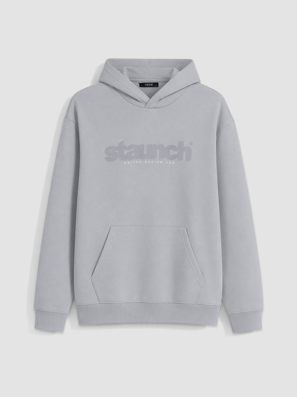 XSIDE Man Grey Hoodie