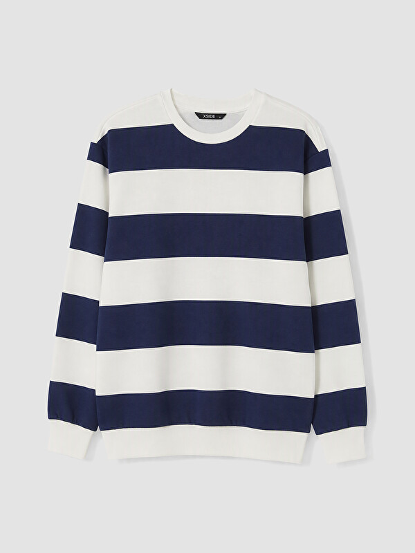XSIDE Striped Men's Thick Sweatshirt