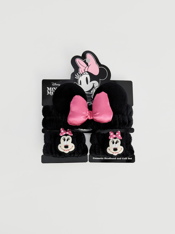 LCW JOY Minnie Mouse Printed Girls' Hair Band and Bracelet Set