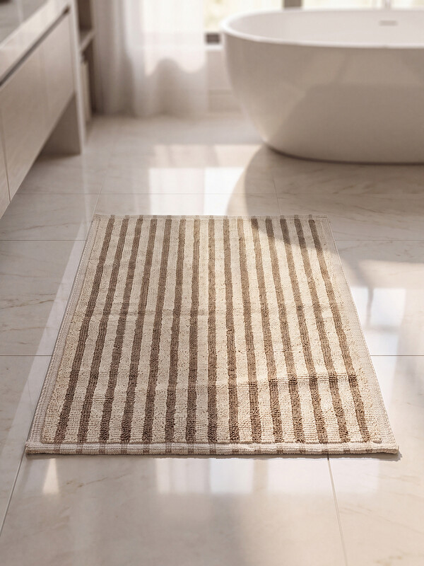 LCW HOME Striped Bath Mat 50x80 cm
