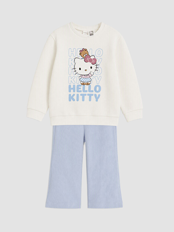 LC WAIKIKI Hello Kitty Baskılı Kız Çocuk Takım