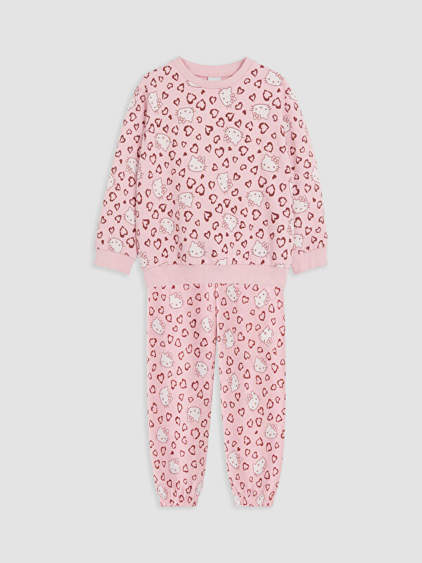 LC WAIKIKI Hello Kitty Baskılı Kız Çocuk Eşofman Takım