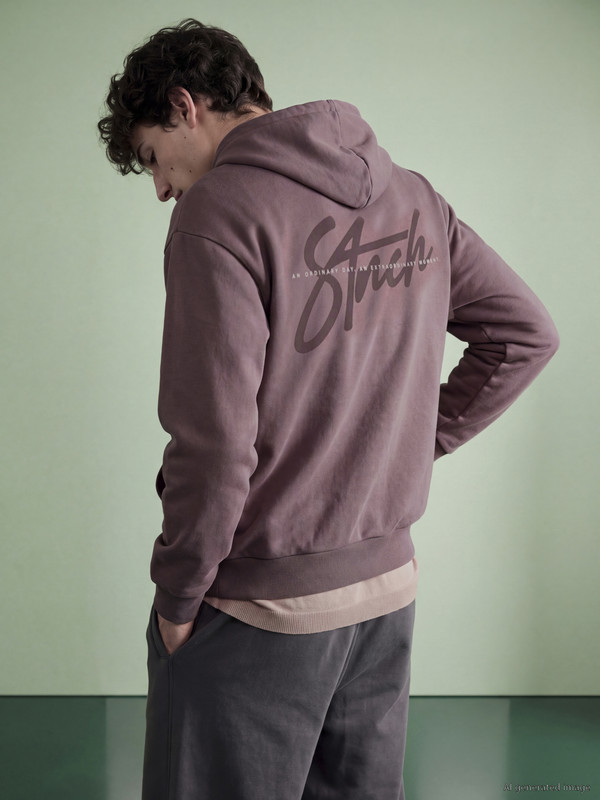 XSIDE Embroidered Men's Hoodie