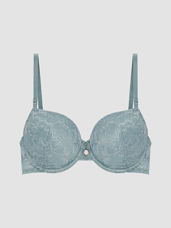 LCW DREAM Sutien Tricou Din Dantelă Cu Balene Căptușit