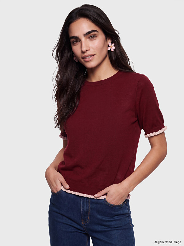 LCW Vision Crew Neck Women's Knitwear Sweater