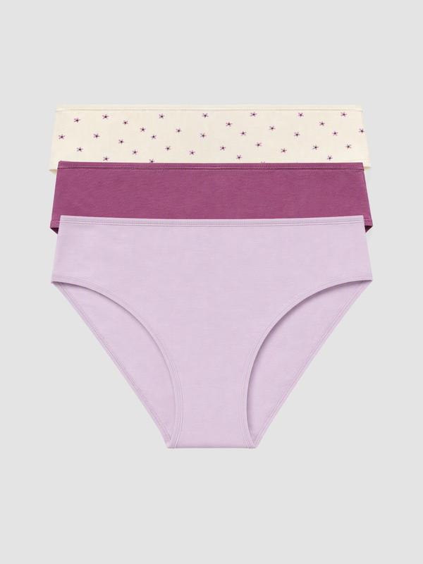 LCW DREAM 3'lü Baskılı Bikini Külot