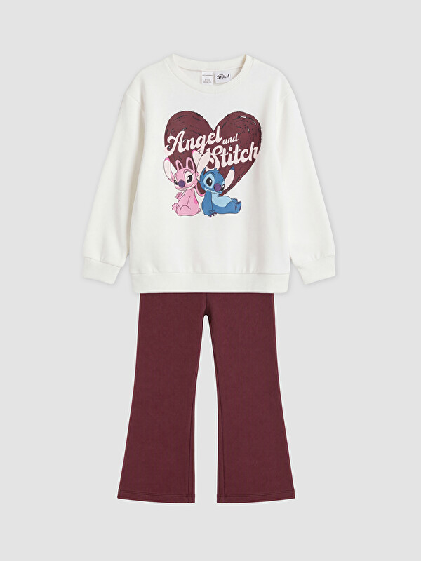 LC WAIKIKI Lilo & Stitch Baskılı Kız Çocuk Takım