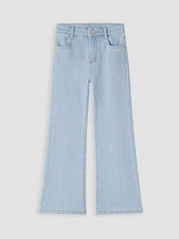 LCW ECO Flare Kız Çocuk Jean Pantolon