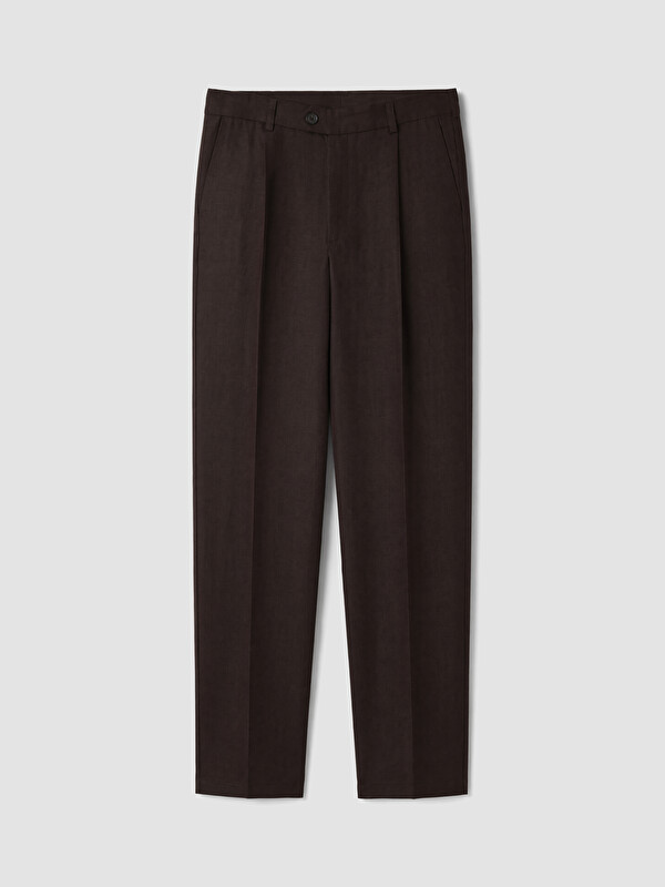 SOUTHBLUE Regular Fit %100 Keten Erkek Pantolon