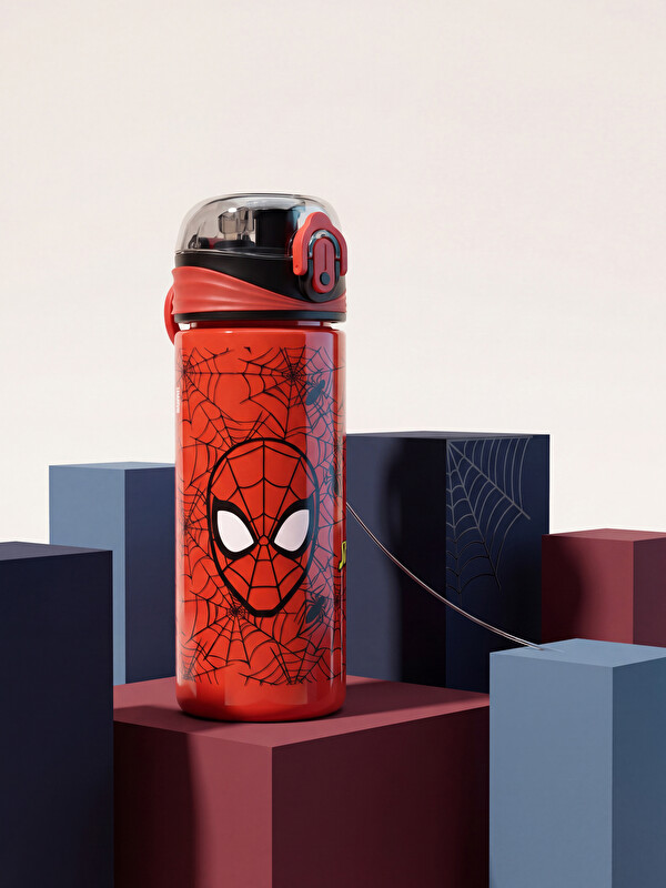 LCW JOY Spider-Man Baskılı Erkek Çocuk Matara 500 ml