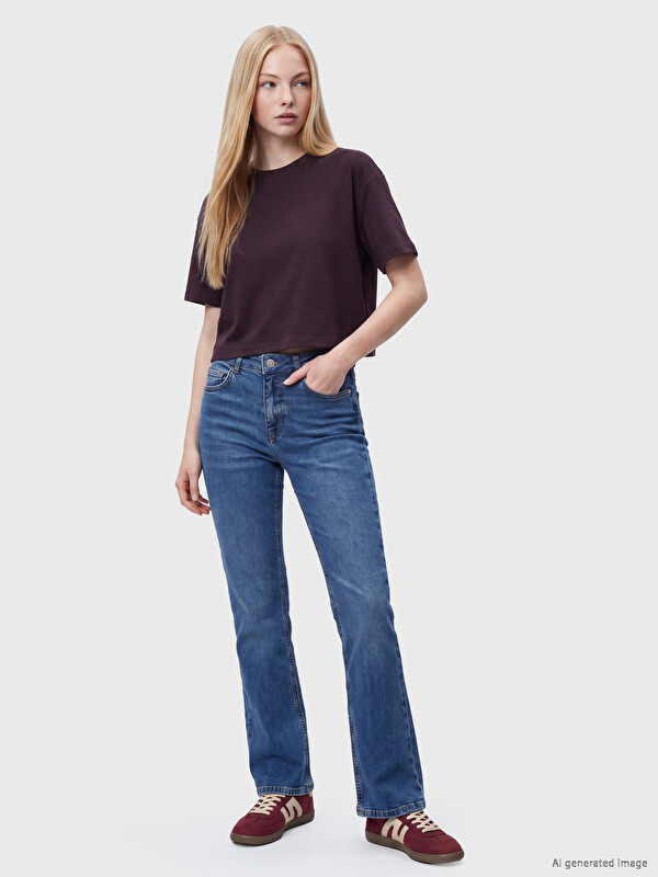 XSIDE Tricou Oversize Soft Touch pentru Femei