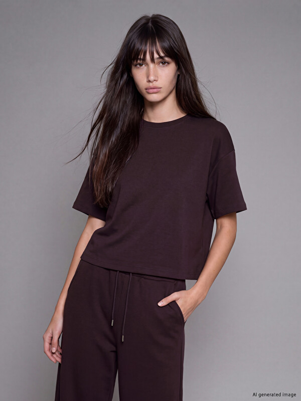 XSIDE Tricou Oversize Soft Touch pentru Femei