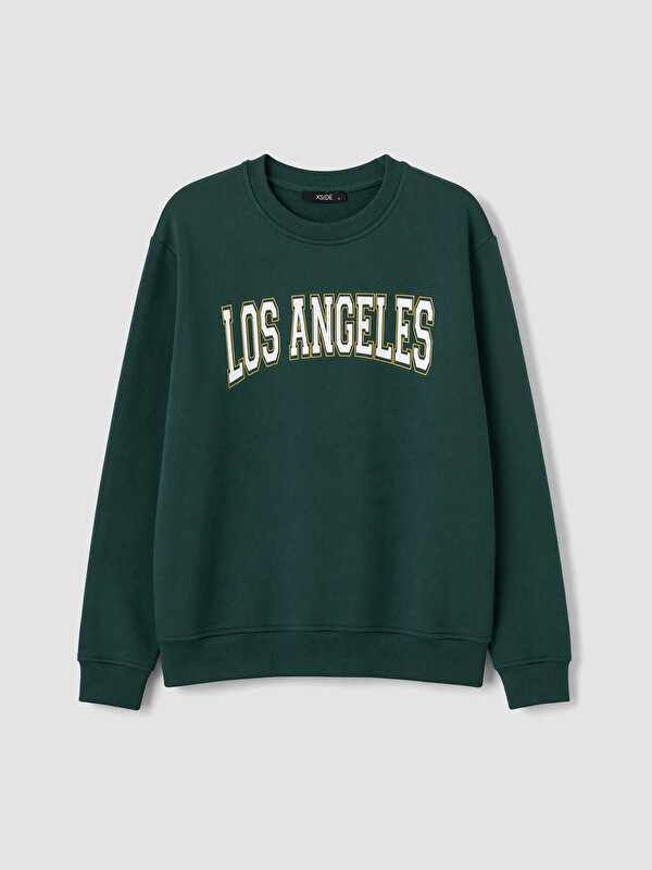 XSIDE Los Angeles Baskılı Kadın Sweatshirt
