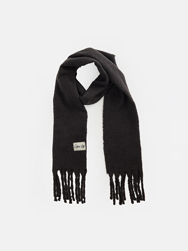 LCW ACCESSORIES Slogan Embroidered Women's Scarf
