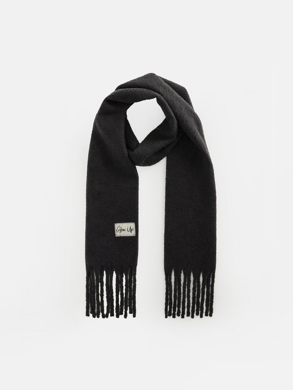 LCW ACCESSORIES Slogan Embroidered Women's Scarf