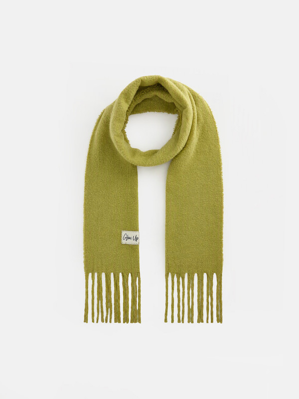 LCW ACCESSORIES Slogan Embroidered Women's Scarf