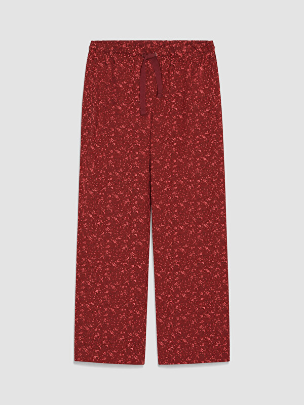 LCW DREAM Çiçekli Kadın Kapri Pijama Alt