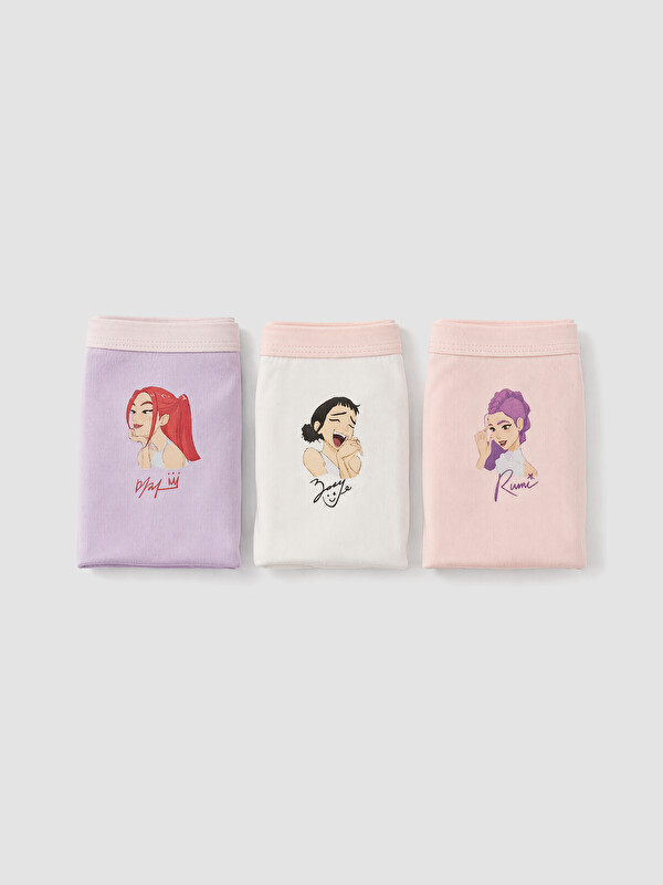 LCW Kids Printed Girls' Knickers 3-pack