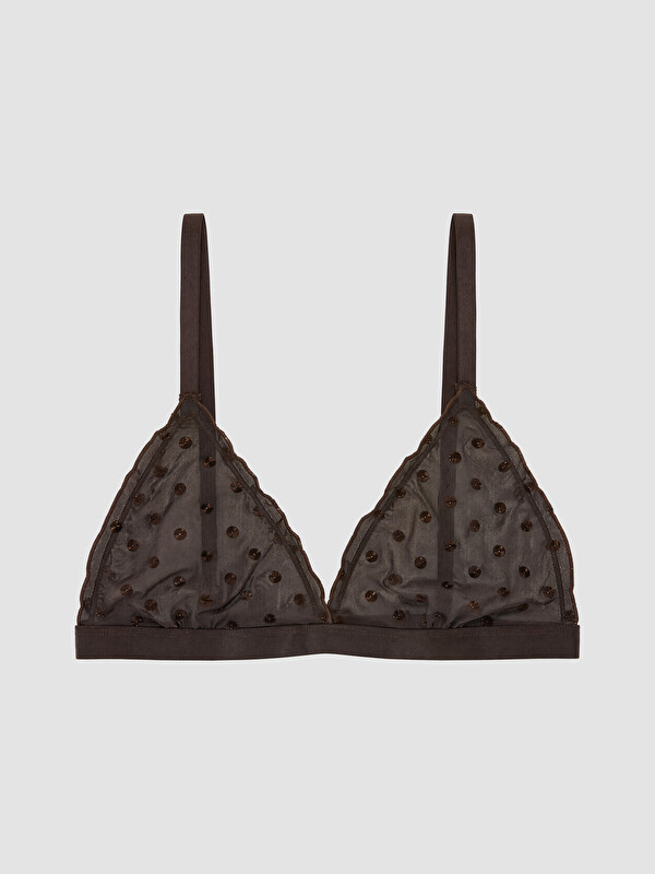 LCW DREAM Balensiz Dolgusuz Puantiyeli Fantezi Bralet