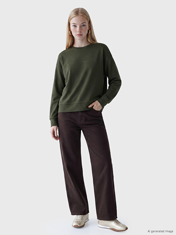 XSIDE Soft Touch Oversize Women's Sweatshirt