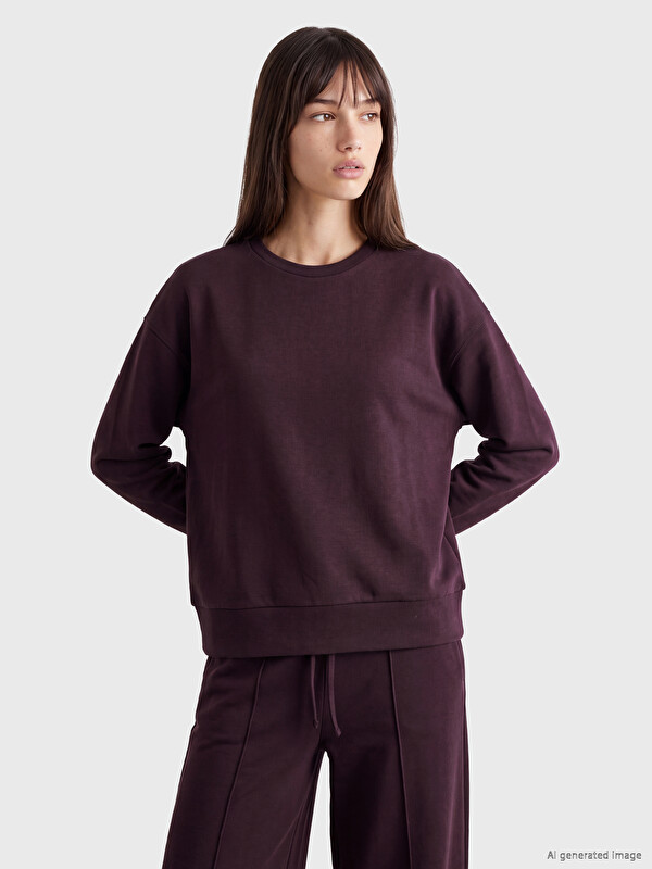 XSIDE Soft Touch Oversize Women's Sweatshirt