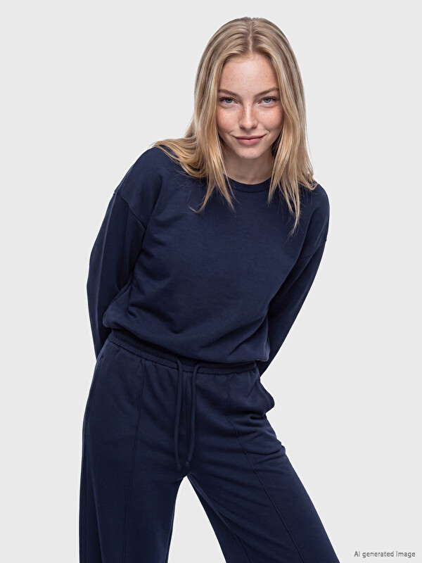 XSIDE Soft Touch Oversize Women's Sweatshirt