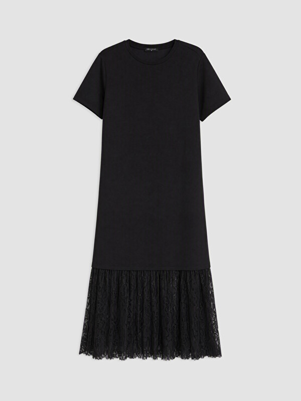 LCW Comfort Женщины Черный Платье