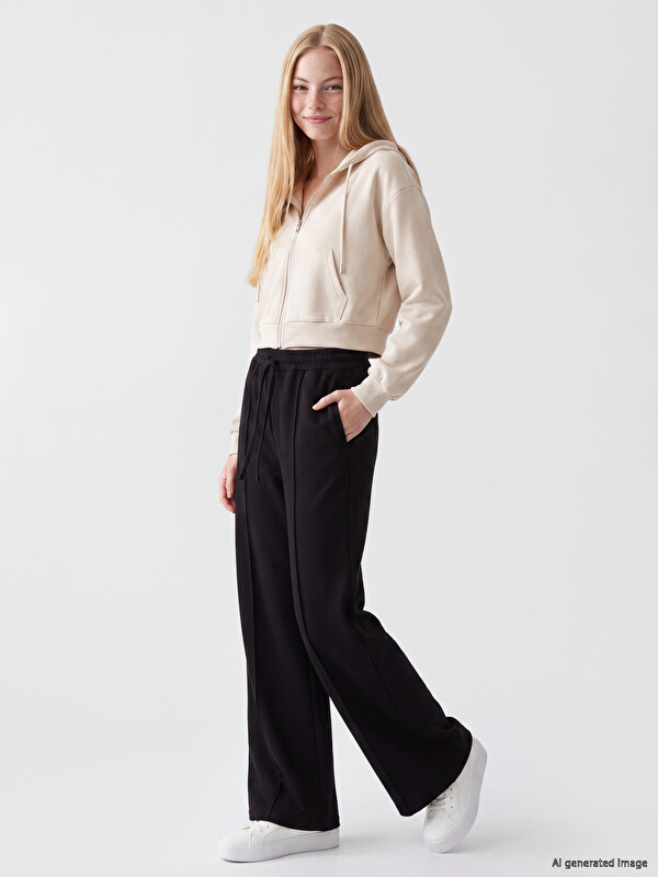 XSIDE Woman Black Sweatpants