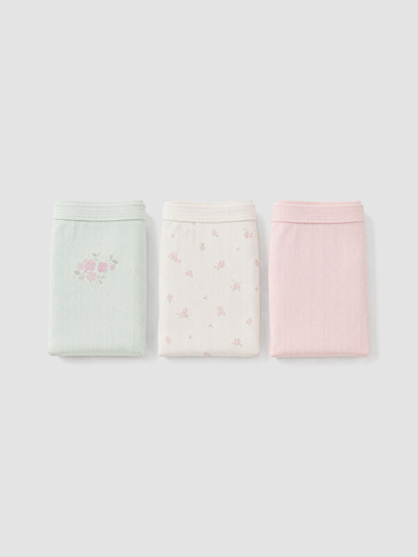 LCW Kids Floral Patterned Girls' Knickers 3-pack