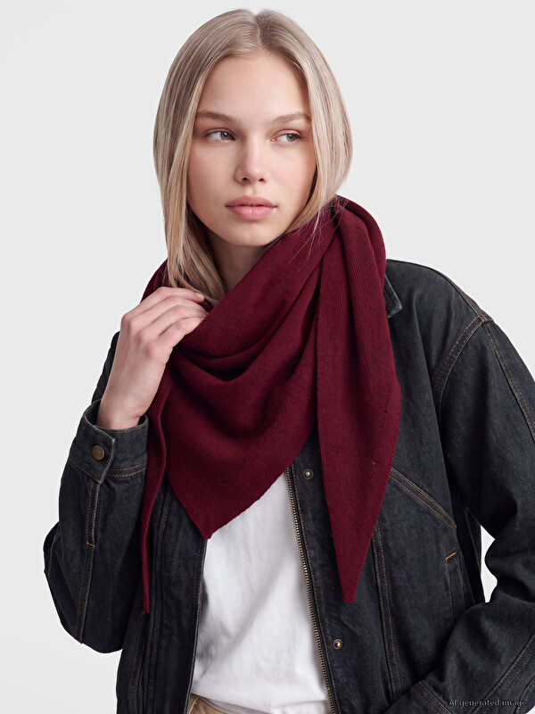 LCW ACCESSORIES Žena Bordo Šal