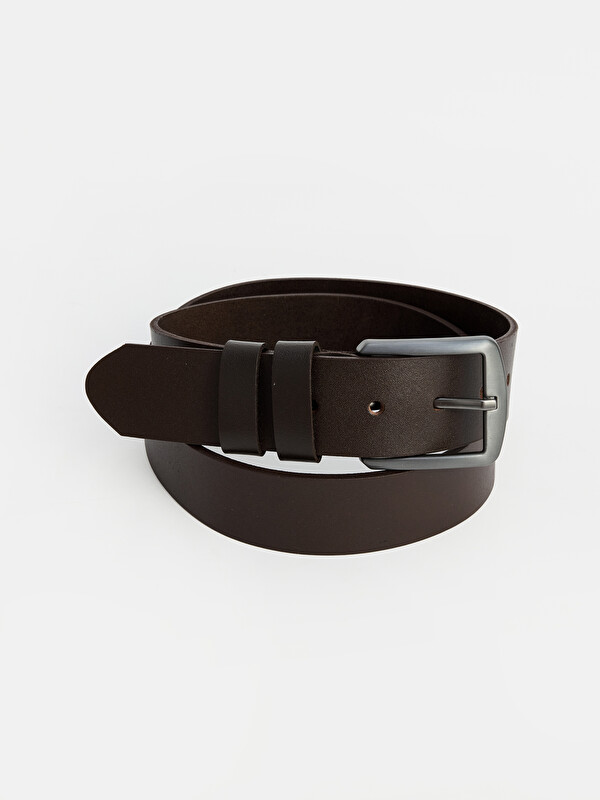 LCW ACCESSORIES Leather Men's Belt