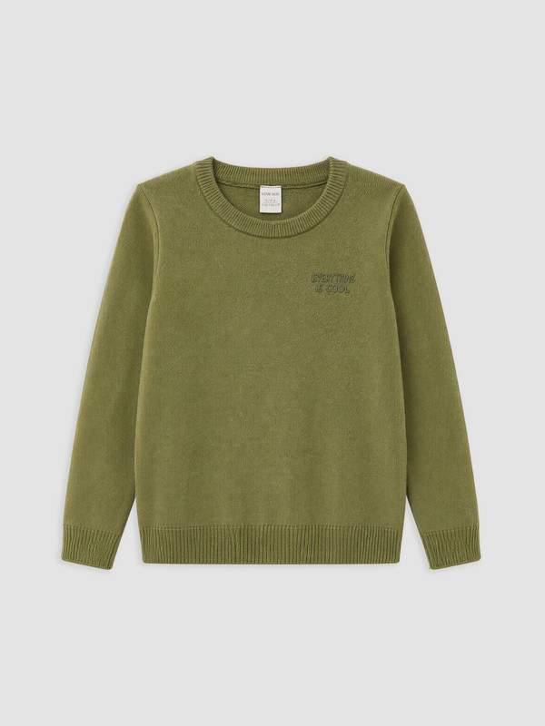 LCW Kids Embroidered Boys' Knitwear Sweater