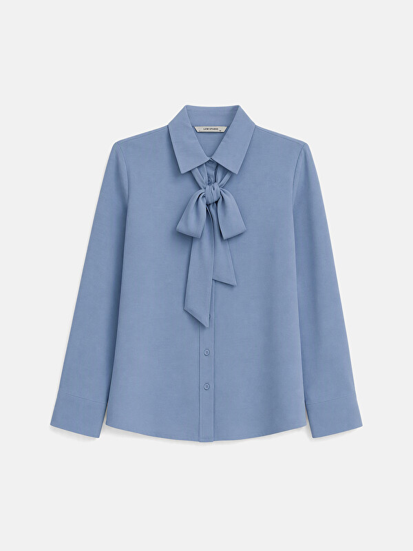 LCW STUDIO Woman Blue Shirt