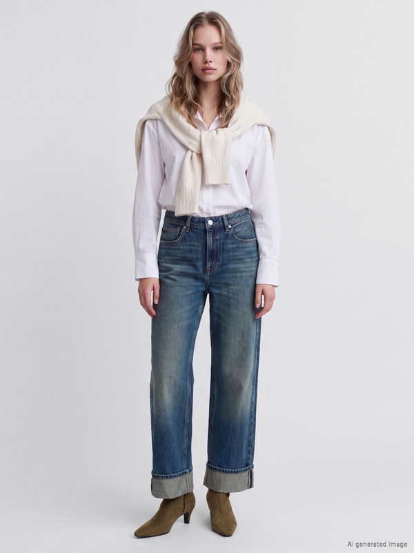 LCW Jeans Femër Ble E Erret Xhinse