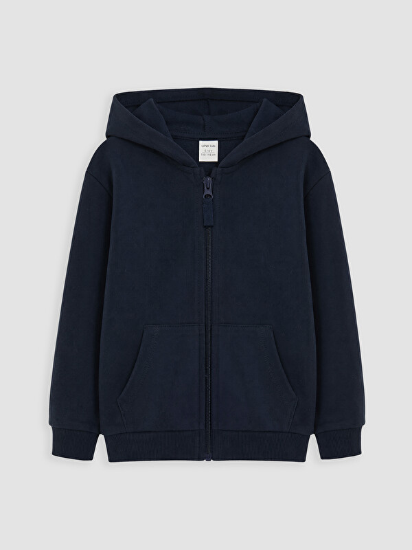 LCW Kids Erkek Çocuk Fermuarlı Sweatshirt