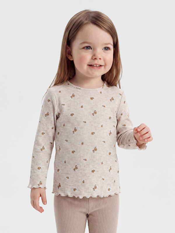 LCW baby Floral Baby Girls' T-Shirt