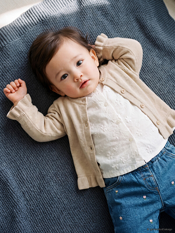LCW baby Baby Girls' Knitwear Cardigan